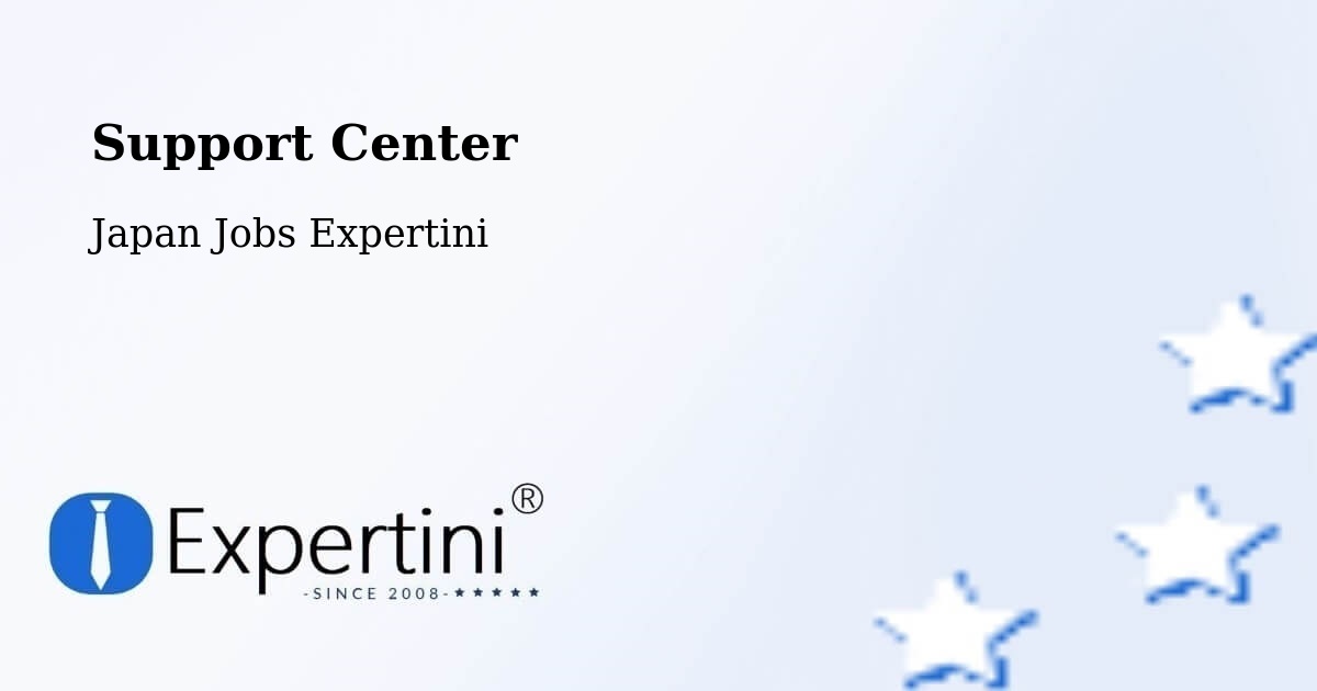 Support Services – Ōtawara Shi - Japan Jobs Expertini